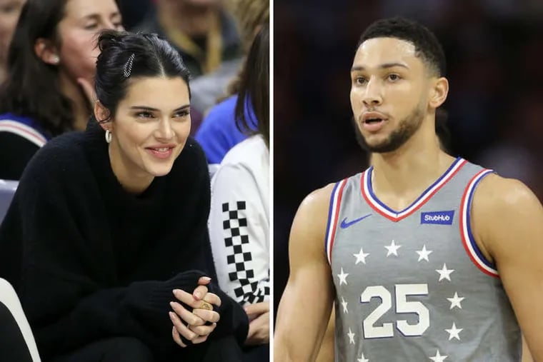 Kendall Jenner watched Ben Simmons play basketball on Friday. Oh, the audacity.