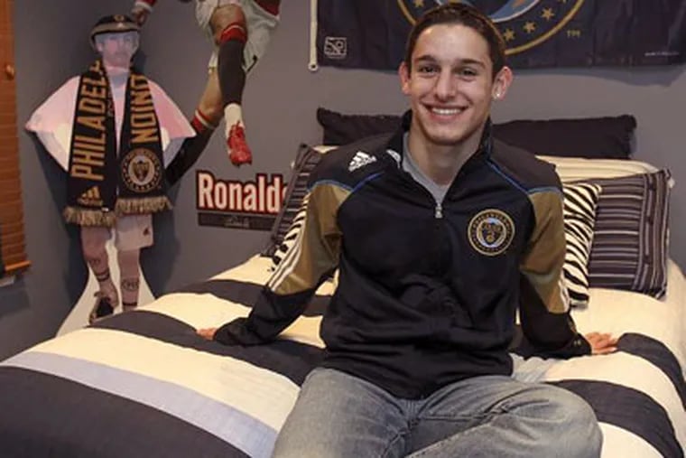 The Union made Zach Pfeffer their first ever homegrown player two years ago. (Joseph Kaczmarek/For the Daily News)