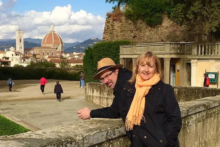Florence, Italy offers plenty of short term rentals. The Michael and Larissa Milnes' 1-bedroom flat from Airbnb cost $60:night for a 2-week stay.
