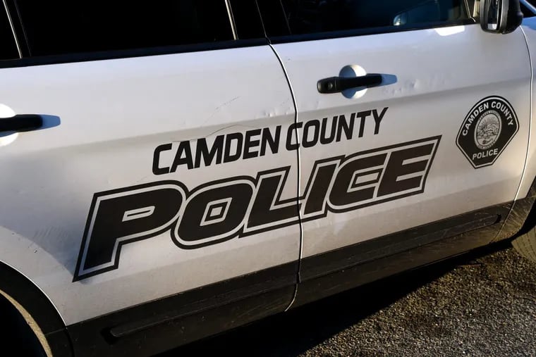 A Camden County Police Department patrol car.