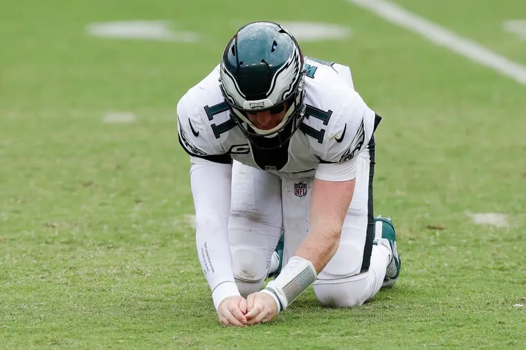 Carson Wentz looked like a quarterback who hadn’t had a preseason, which is exactly what he and every other quarterback are.
