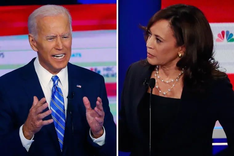 Former Vice President Joe Biden and California Sen. Kamala Harris had the most talked-about exchange of the debate, which involved segregationists, forced busing and the Civil Rights Act.