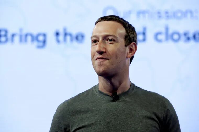 Facebook founder Mark Zuckerberg embarked on a rare media mini-blitz Wednesday, March 22, 2018, in the wake of a privacy scandal involving a Trump-connected data-mining firm.