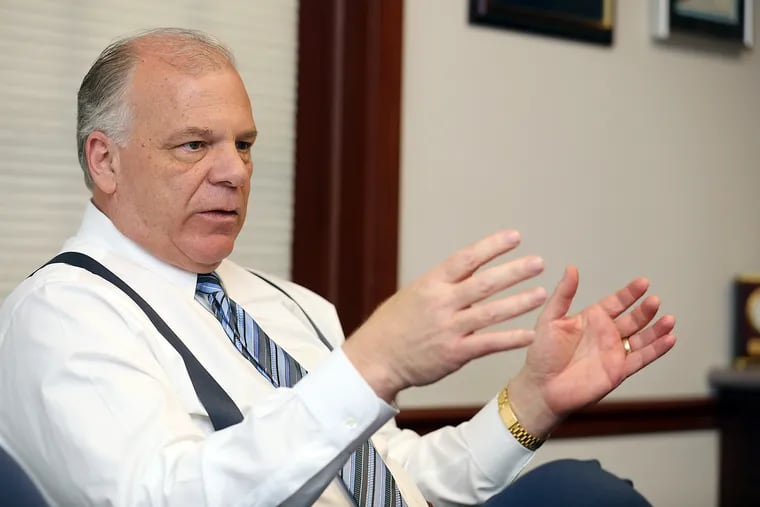 New Jersey Senate President Steve Sweeney (D., Gloucester) announced Saturday night he would not hold a vote on a controversial redistricting proposal that critics said would essentially gerrymander the state in Democrats’ favor.