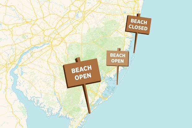 Get to the beach before summer ends, but check our beach closings map first