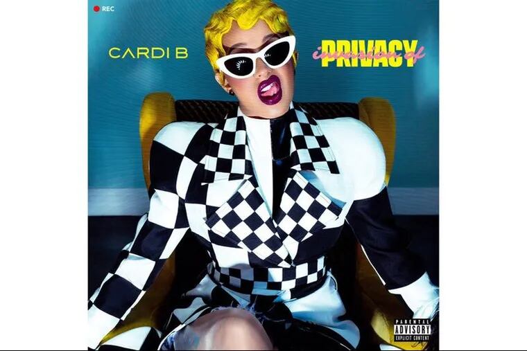 Cardi B.'s 'Invasion Of Privacy' album cover.