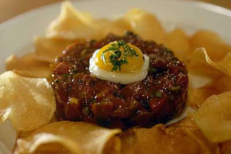 Talented chef-owner David Katz has shown a knack for transforming the mundane - such as steak tartare - into the memorable, and turning expectations on their ear. (Ron Tarver/Staff Photographer)