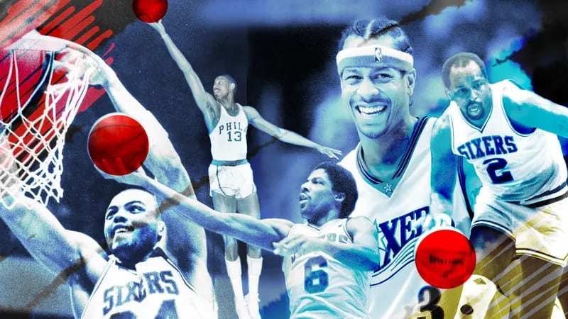 Ranking the 50 best Sixers players of all-time