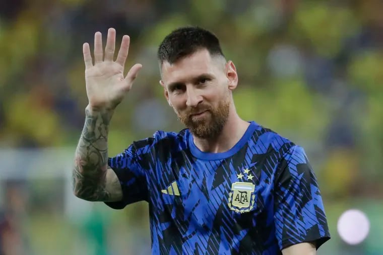 Lionel Messi is expected to play for Argentina against El Salvador at Lincoln Financial Field next month.