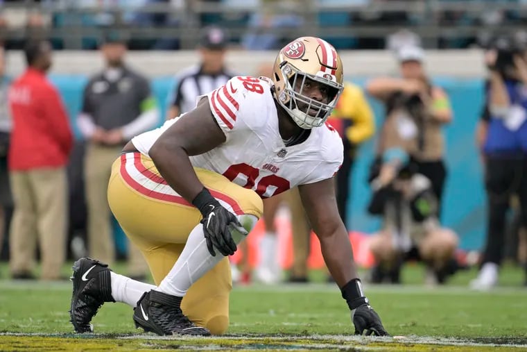 Former Eagles defensive tackle Javon Hargrave had seven sacks in his first season with the 49ers and was voted to the Pro Bowl for a second time.