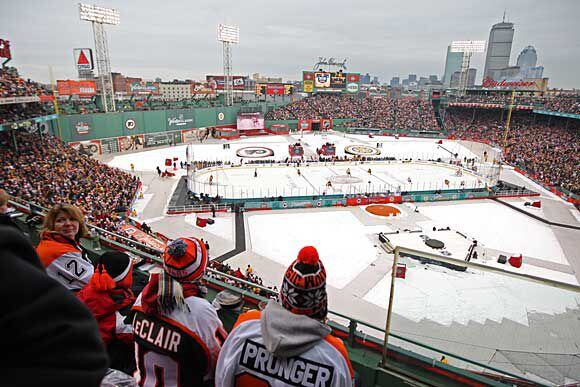 File:Winter Classic 2010 at Fenway Park- Bruins vs Flyers (4234065025).jpg  - Wikimedia Commons