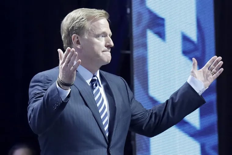 NFL commissioner Roger Goodell wants the catch rule changed so that it actually makes sense.