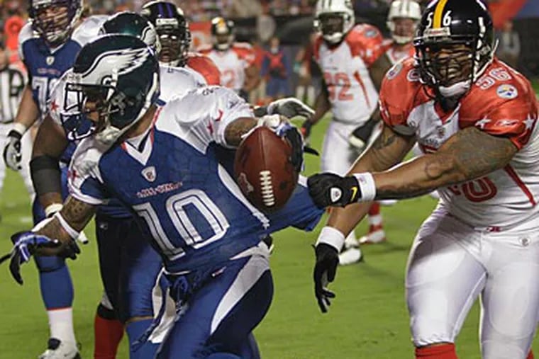 Eagles' DeSean Jackson helps liven up blandwagon at Pro Bowl