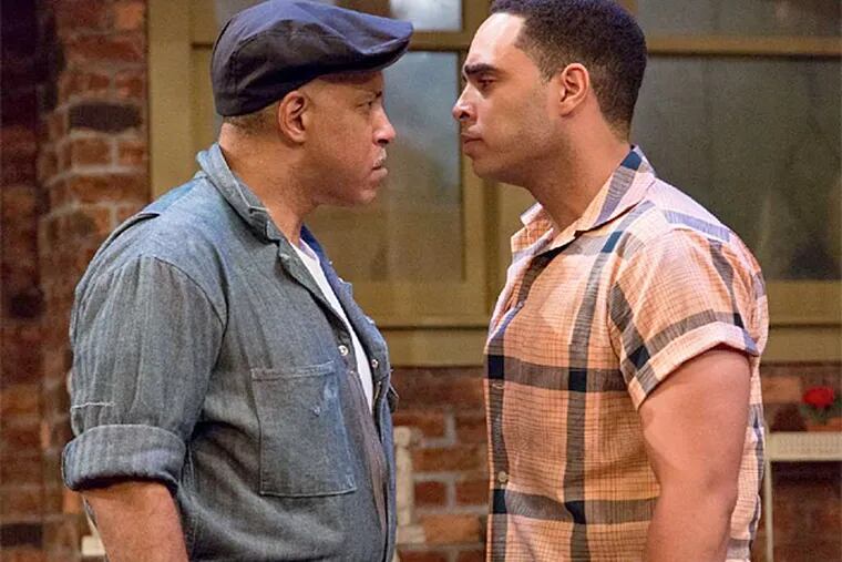 Michael Genet and Ruffin Prentiss in August Wilson's classic drama &quot;Fences,&quot; at People's Light and Theatre Company in Malvern through Oct. 5.