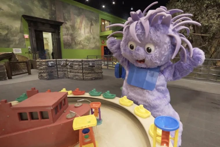 Squiggles is the new mascot at Please Touch Museum.