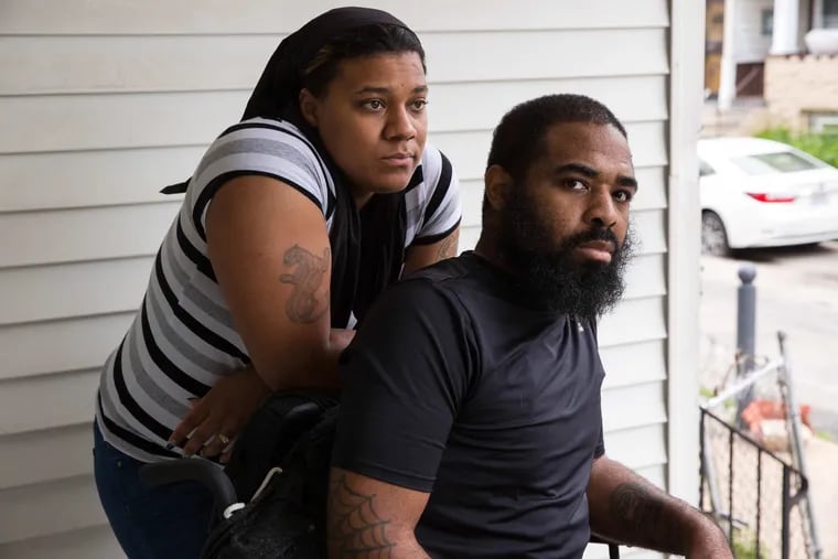 For many paralyzed gunshot survivors, there is little help after their life-altering injuries. Jalil Frazier - with his wife, Tamira Brown - a young father who was paralyzed after he protected three children during a barbershop robbery, is hoping to change that by connecting with other survivors.