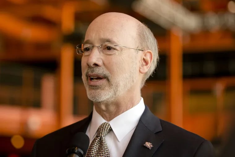 Gov. Wolf wants tighter rules to revoke state pensions from officials convicted of crimes. (AP Photo/Matt Rourke, File)