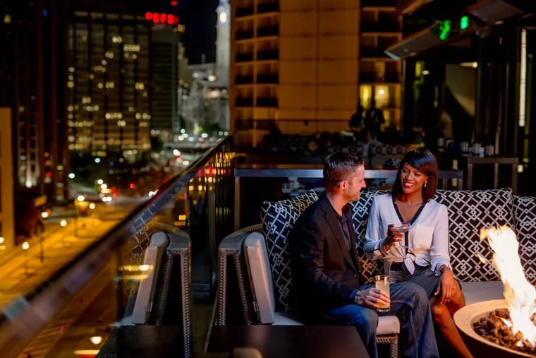 At Assembly Rooftop Lounge, you can take in the panoramic views of the city.