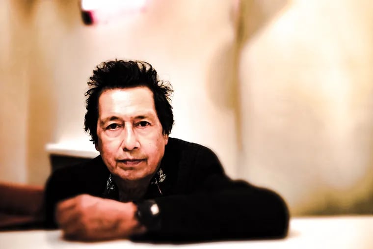 Alejandro Escovedo's new album is called ' The Crossing.' He plays the World Cafe Live on Thursday with the Italian band Don Antonio backing him up.