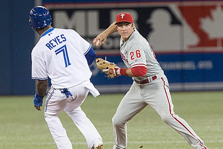 Phillies second baseman Chase Utley. (Chris Young/The Canadian Press/AP)