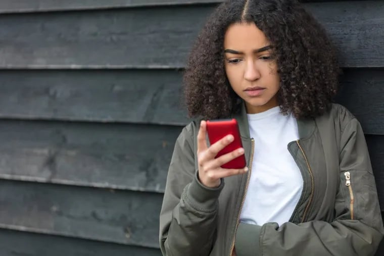 Teens may think they can’t live without their phones, but the gadgets could be adding to feelings of unhappiness.