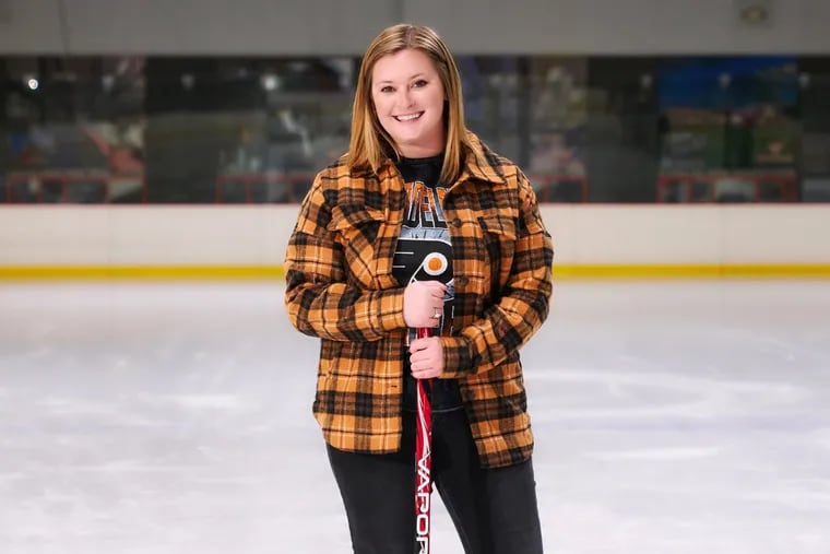 Kelsey McGuire is the executive director and founder of Philadelphia Blind Hockey.