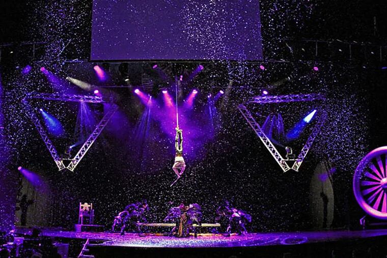 Houdini-like underwater escapes and unbelievable tricks dazzle the audience at the show of illusionists. (Academy of Music handout)