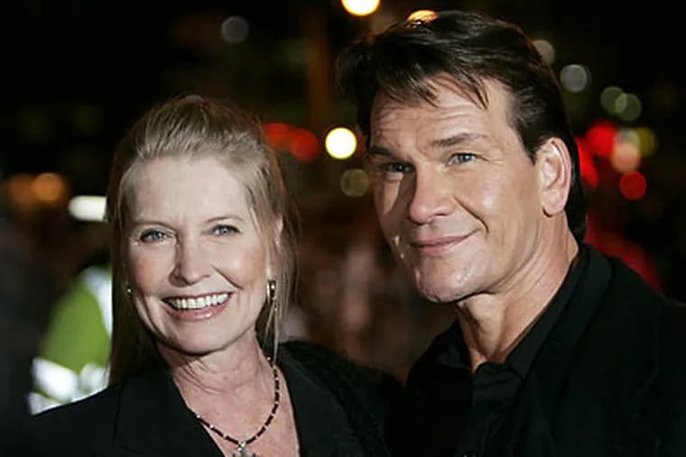 Patrick Swayze came forward about his illness last spring, but continued working as he underwent treatments. (Lefteris Pitarakis/AP file photo)