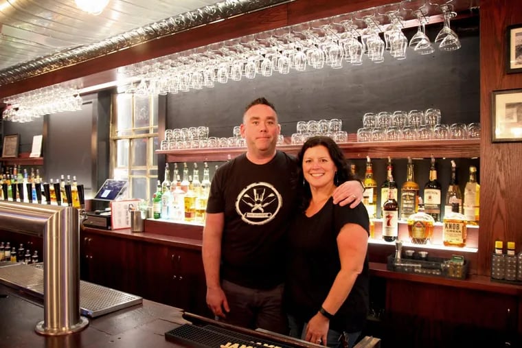 Owners David and Heather Garry at Good Dog Bar, 224 S. 15th St.
