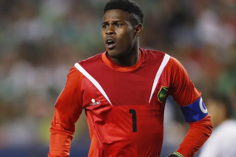 Philadephia Union goalkeeper Andre Blake made two saves in Jamaica’s scoreless draw with Mexico at the CONCACAF Gold Cup.