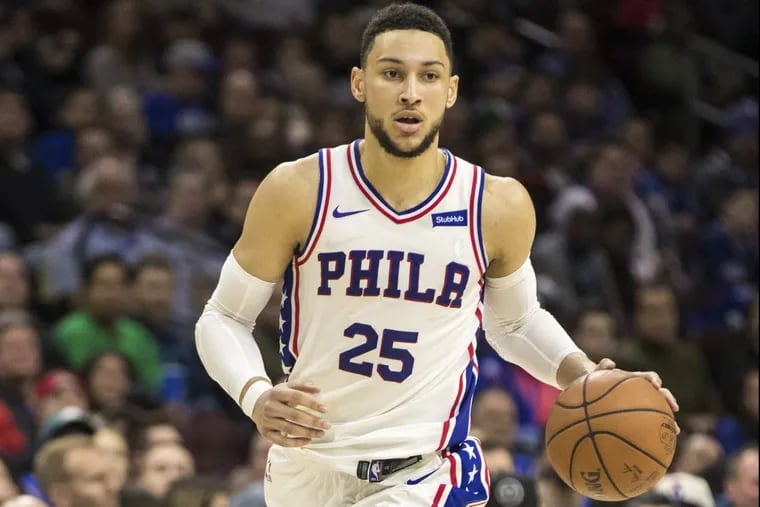 Sixers point guard Ben Simmons won his second straight rookie of the month award.