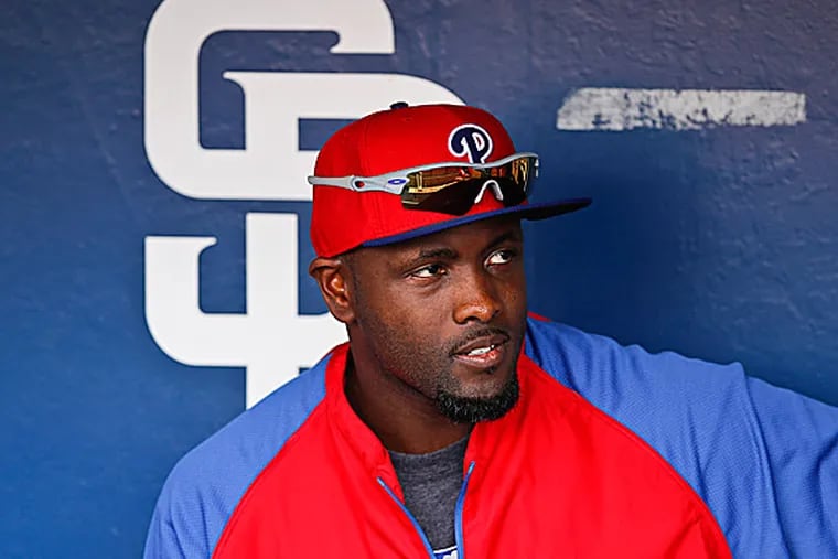 Phillies center fielder Tony Gwynn Jr. (Don Boomer/AP)