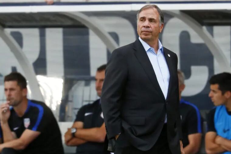 United States men’s national soccer team head coach Bruce Arena.