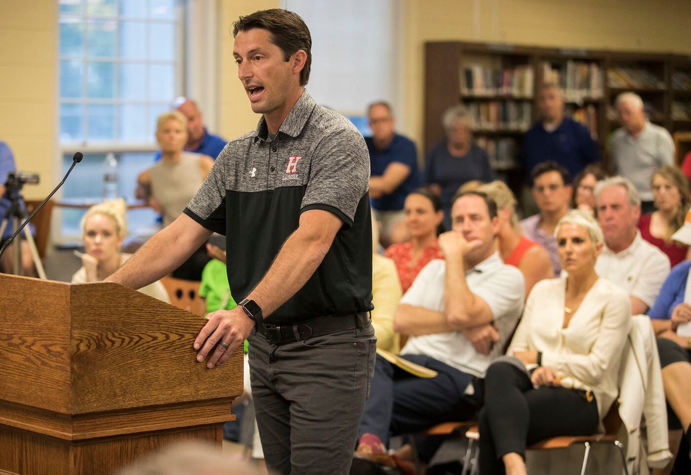 Haddonfield lacrosse coach Damon Legato said, “This has been a difficult situation for everyone involved.”