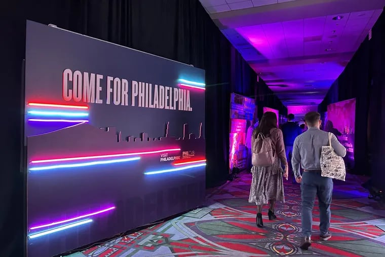A tourism outlook event at the Pennsylvania Convention Center was organized by Visit Philadelphia and the Philadelphia Convention and Visitors Bureau on Wednesday, Feb. 21, 2024.