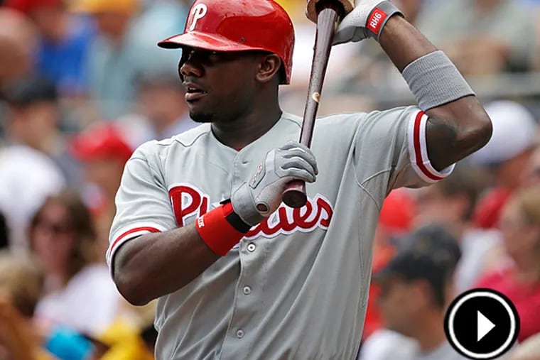 Questions remain about the health of Phillies first baseman Ryan Howard.