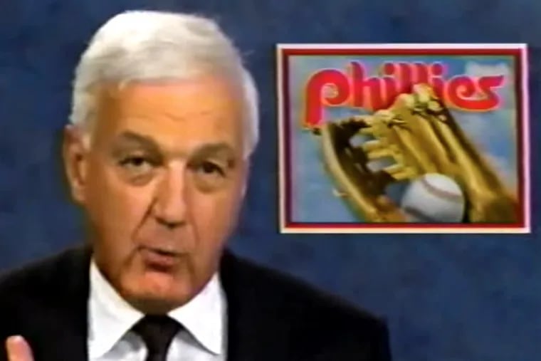 Legendary Philadelphia sports broadcaster Al Meltzer, seen here in 1991 during his stint at NBC10, has died. He was 89.