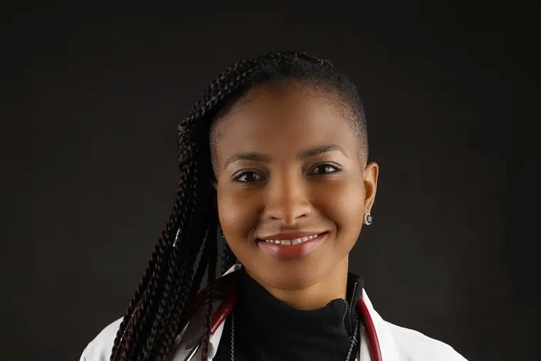 Monica Yulieth Hinestroza Jordan, an internal medicine resident in Philadelphia.