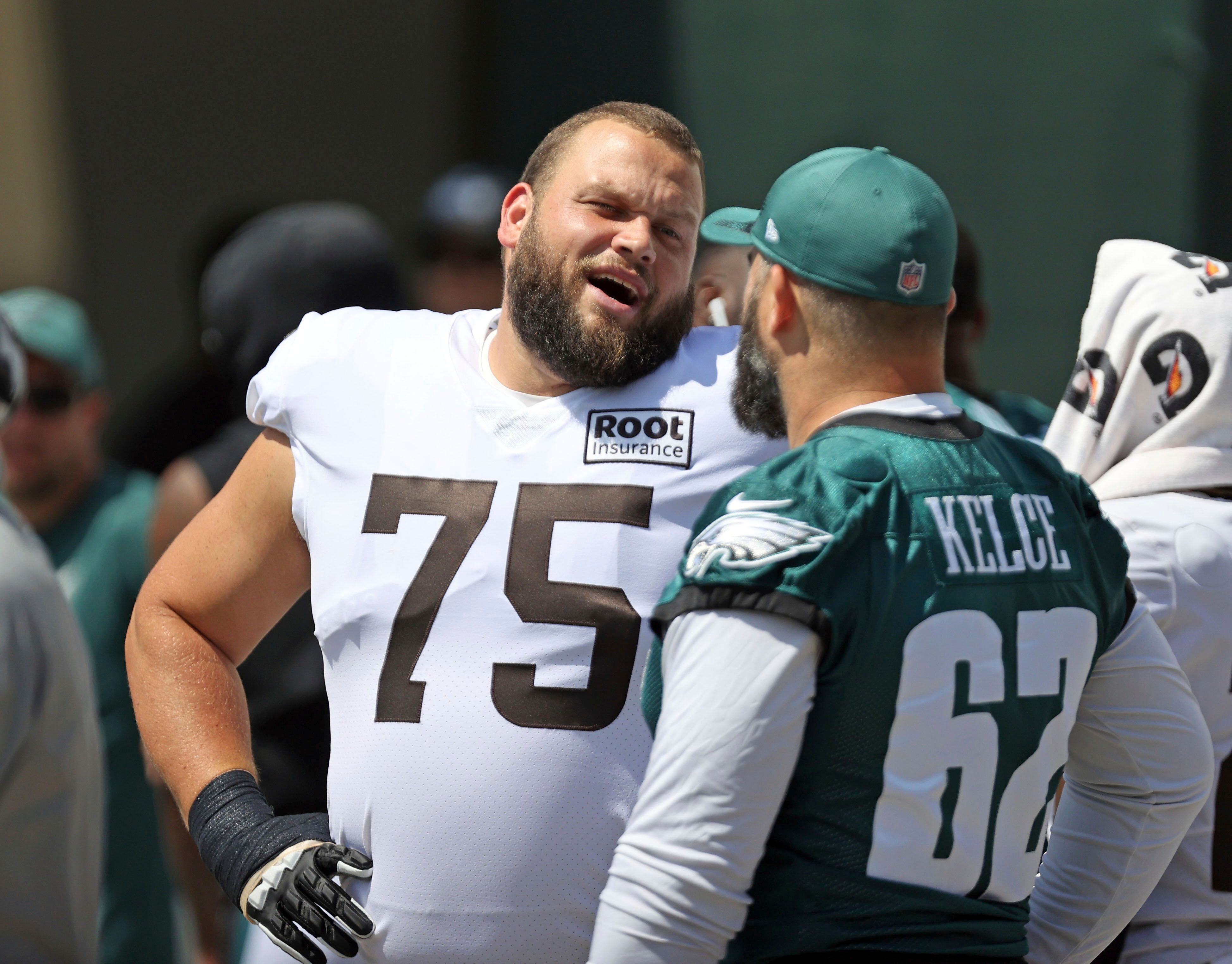 Eagles OL Landon Dickerson Breaks Down Disaster On His First NFL Play