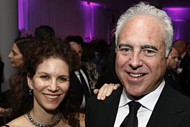 Christina and Jeffrey Lurie, a filmmaking team that won an Oscar in 2008, wed for 20 years. MICHAEL S. WIRTZ / Staff