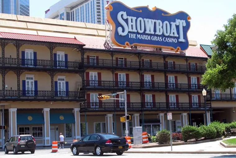 WAYNE PARRY / ASSOCIATED PRESS Caesars Entertainment announced last week it would be closing the Showboat casino on Aug. 31.