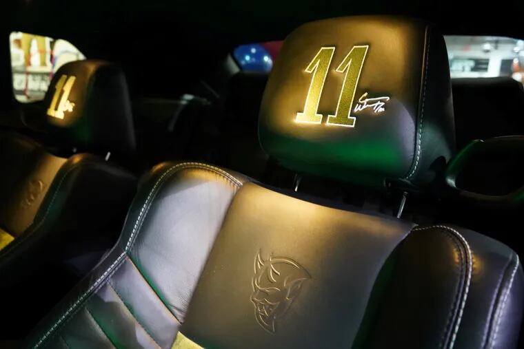 Carson Wentz’s Eaglesthemed Dodge Challenger SRT Demon is for sale