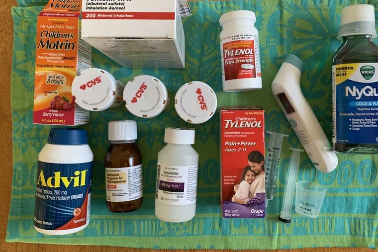 Medications that entered the mix when every member of a four-person family from Delaware County fell ill with the flu.