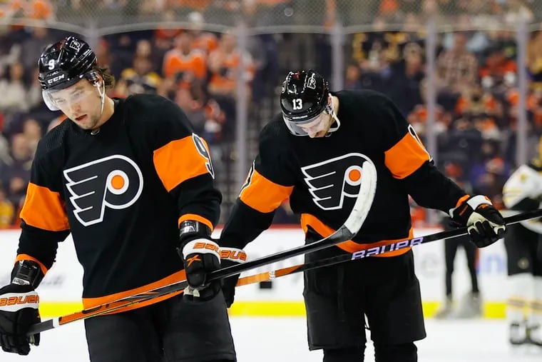 Defenseman Ivan Provorov and center Kevin Hayes face uncertain futures with the Flyers.