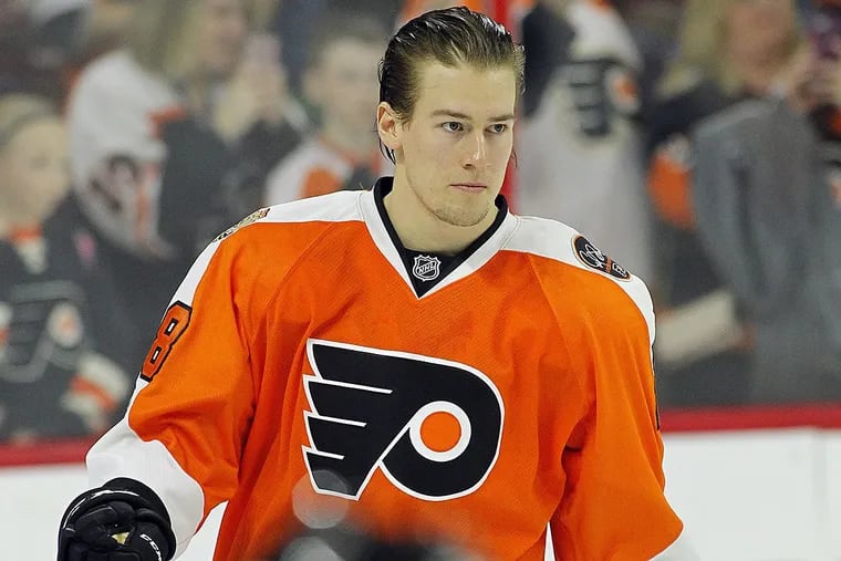 Defenseman Robert Hagg is expected to stick with the Flyers this season.