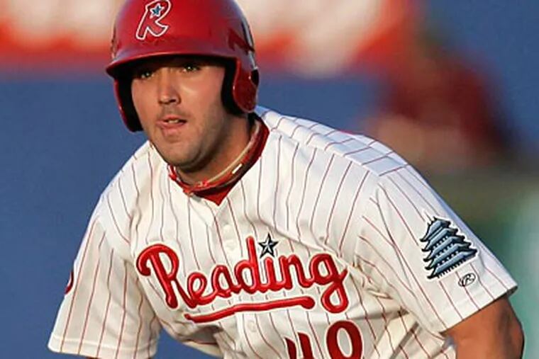 Phillies prospect Matt Rizzotti was a sixth-round pick in 2007 out of Manhattan College. (David Swanson / Staff Photographer)