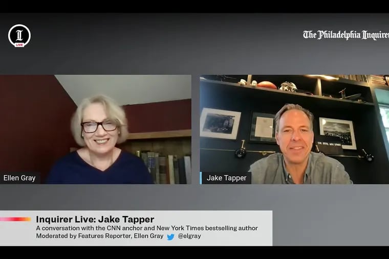 Instagram Live interview with Ellen Gray and Jake Tapper.