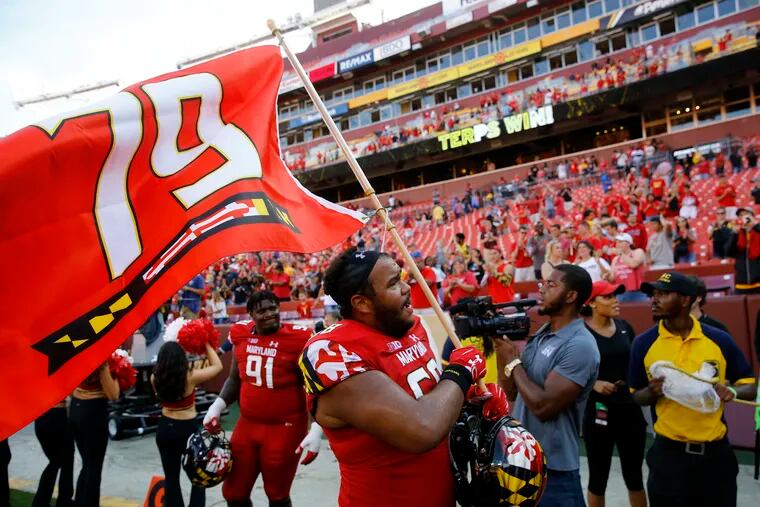 Maryland upset Texas in the opening week of the college football season, and used the win to pay tribute to former teammate Jordan McNair.