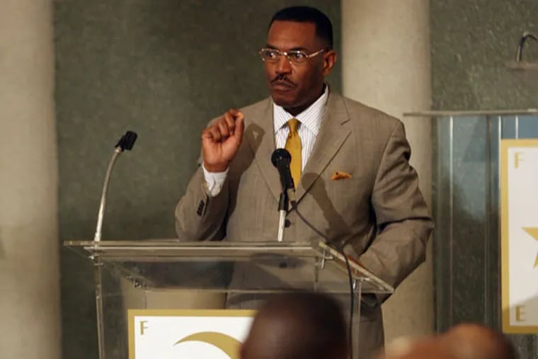 NAACP boss Rodney Muhammad: Called the press conference that wasn’t. (YONG KIM / STAFF PHOTOGRAPHER)
