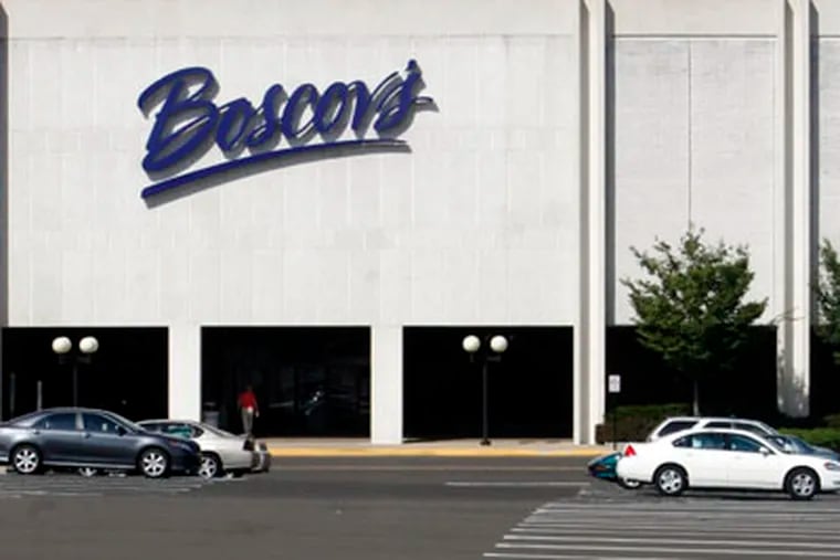 Boscov's exterior at the Oxford Valley Mall. (Bonnie Weller / Inquirer)